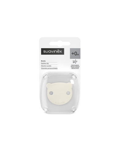 SUAVINEX BROCHE PINZA CADENITA OVALADO +0M 1UD