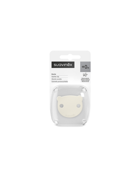 SUAVINEX BROCHE PINZA CADENITA OVALADO +0M 1UD