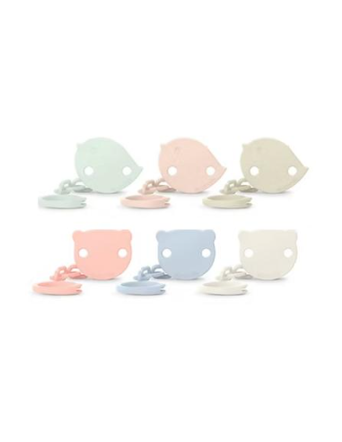 SUAVINEX BROCHE PINZA CADENITA OVALADO +0M 1UD