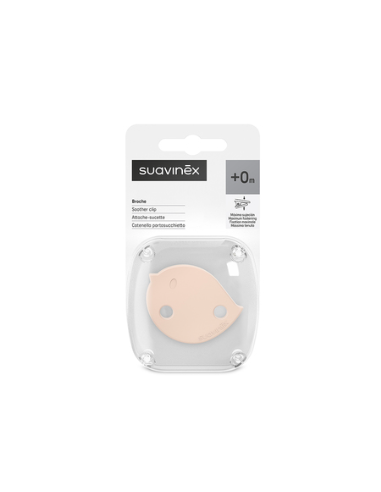 SUAVINEX BROCHE PINZA CADENITA OVALADO +0M 1UD