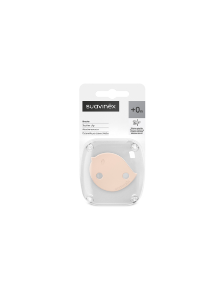 SUAVINEX BROCHE PINZA CADENITA OVALADO +0M 1UD