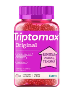 TRIPTOMAX ORIGINAL 60 GUMMIES SABOR MORA