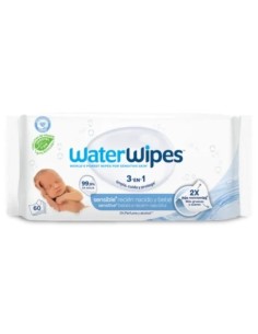 WATERWIPES BEBE 60 TOALLITAS
