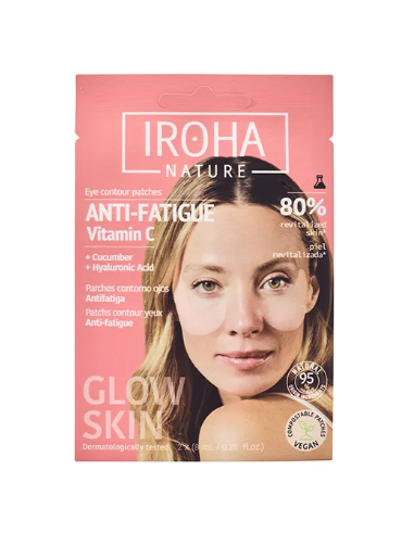 IROHA NATURE PARCHES ANTI FATIGA 2 UNIDADES