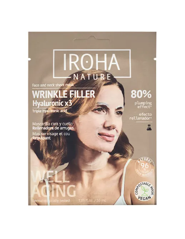 IROHA NATURE MASCARILLA CARA Y CUELLO...