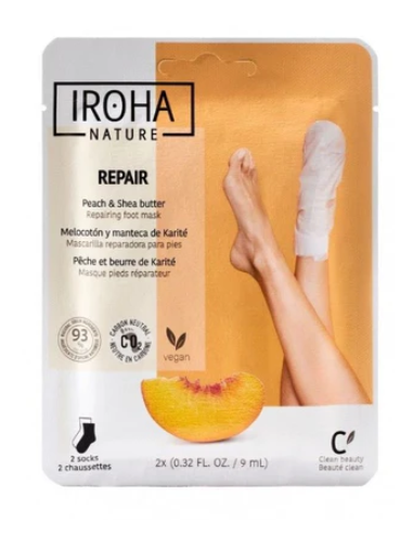 IROHA NATURE MASCARILLA REPARADORA PARA PIES 2...