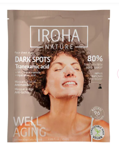 IROHA NATURE MASCARILLA FACIAL ANTIMANCHAS 1 UNIDAD