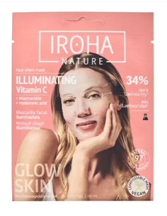 IROHA NATURE MASCARILLA FACIAL ILUMINADOR 1UNIDAD
