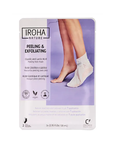 IROHA NATURE MASCARILLA PEELING PARA PIES 2...