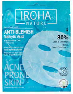 IROHA NATURE MASCARILLA FACIAL ANTIIMPERFECCIONES 1 UNIDAD