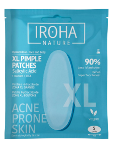 IROHA NATURE PARCHES GRANOS HIDROCOLOIDE XL 5 UNIDADES