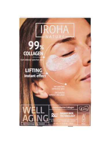 IROHA NATURE PARCHES CONTORNO DE OJOS 2 UNIDADES