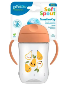 DR BROWNS TAZA +9M CORAL PERA