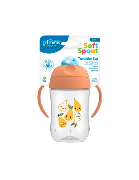 DR BROWNS TAZA +9M CORAL PERA