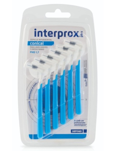 INTERPROX PLUS CONICO 1,7 6 UNIDADES