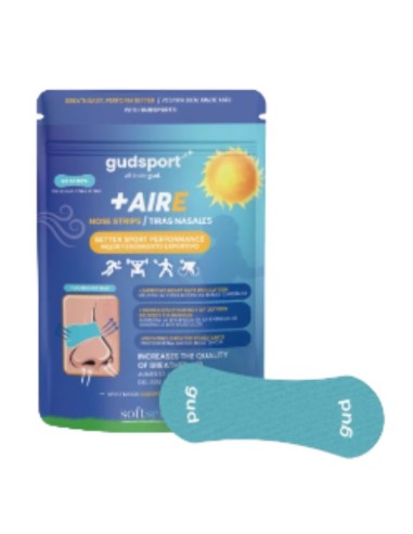 GUDSPORT TIRAS NASALES AZUL 30 UNIDADES