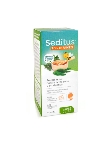 SEDITUS TOS INFANTIL 200 ML SABOR CEREZA