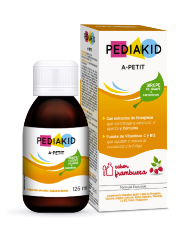 PEDIAKID A-PETIT 125 ML SABOR FRAMBUESA