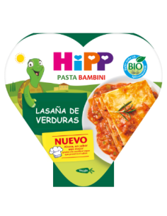 HIPP GOURMET LASAÑA DE VERDURAS 250G
