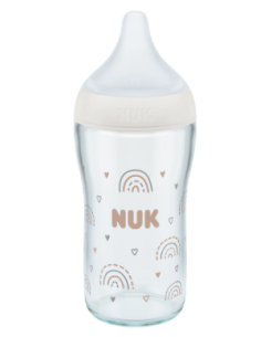 NUK PERFECT MATCH BIBERON SILICONA GLASS 3M+ 230ML 2