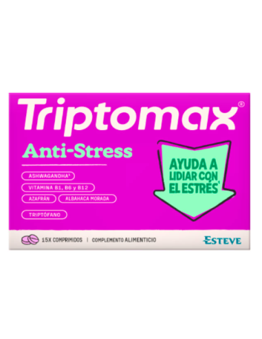 TRIPTOMAX ANTI-STRESS (BALANCE) 15 COMPRIMIDOS