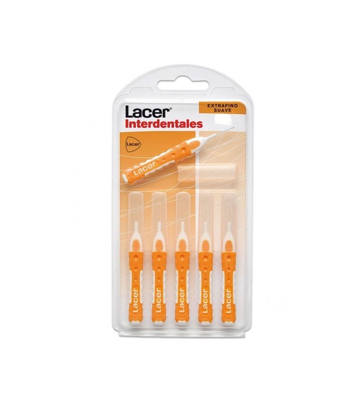 LACER CEPILLO INTERDENTAL EXTRAFINO SUAVE 6 UNID Cepillos y Higiene Bucal