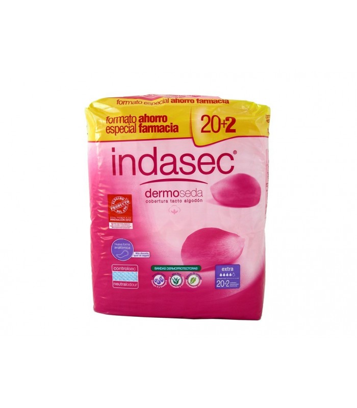 INDASEC EXTRA GDE 20 U Incontinencia y Higiene Intima
