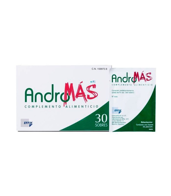 ANDROMAS 30 SOBRES Fertilidad y Complen Alimentarios y vitamin