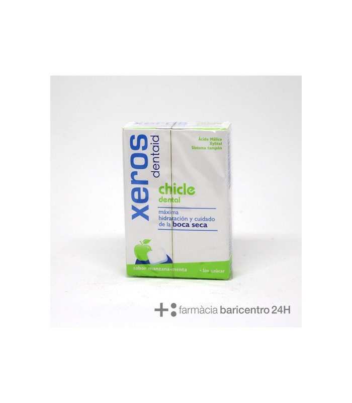 XEROS DENTAID CHICLES 20 U Sequedad bucal y Higiene Bucal