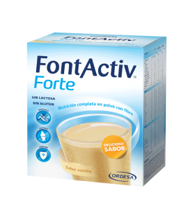 FONTACTIV FORTE VAINILLA 30 G 14 SOBRES Vitalidad y Complen Alimentarios y vitamin