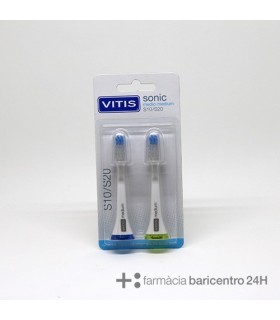VITIS RECAMBIO SONIC S10 - S20 2 UNIDADES Cepillos y Higiene Bucal