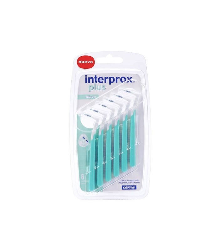 INTERPROX PLUS MICRO 0.9 6 UNIDADES Cepillos y Higiene Bucal