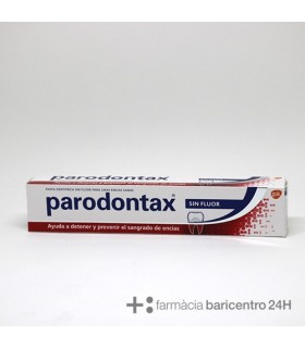 PARODONTAX ORIGINAL SIN FLUOR PASTA 75 ML Pastas dentifricas y Higiene Bucal
