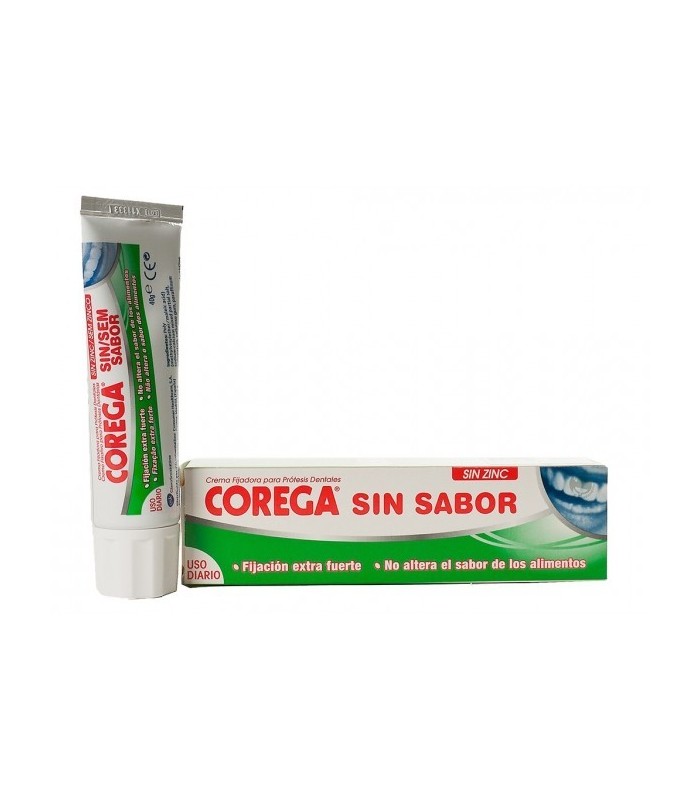 COREGA EXT FTE SIN SABOR 40 ML Fijacion y protesis y Higiene Bucal