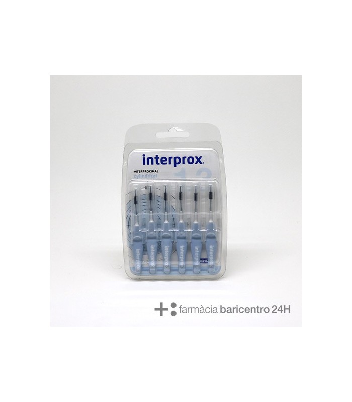 INTERPROX CILINDRICO 1,3 6 UNIDADES Cepillos y Higiene Bucal