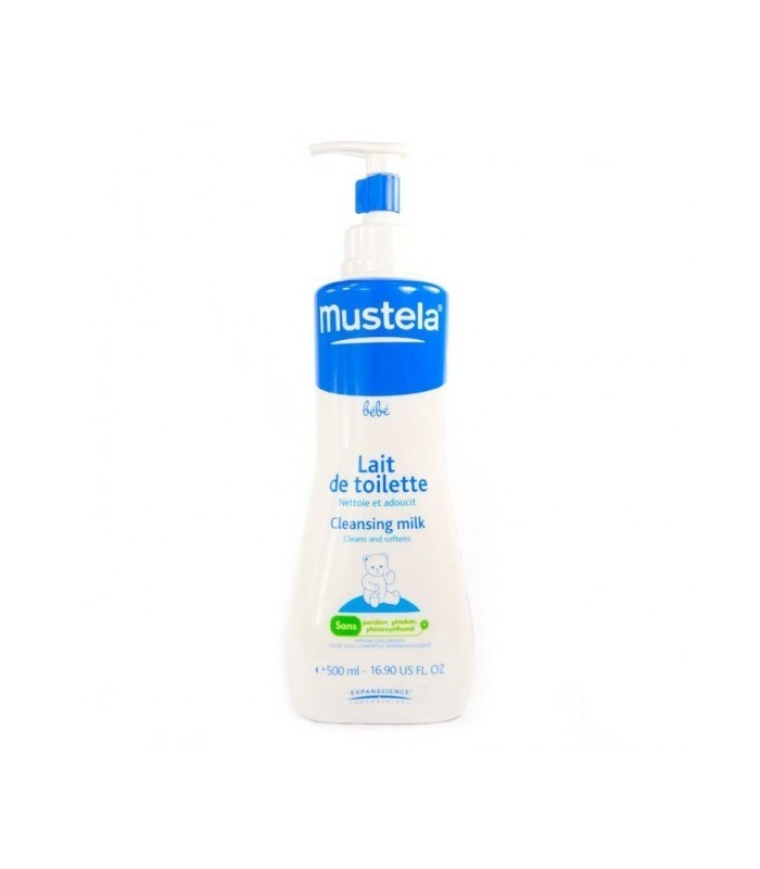 MUSTELA LECHE LIMPIADORA 500 ML Higiene infantil y Cuidado del bebe