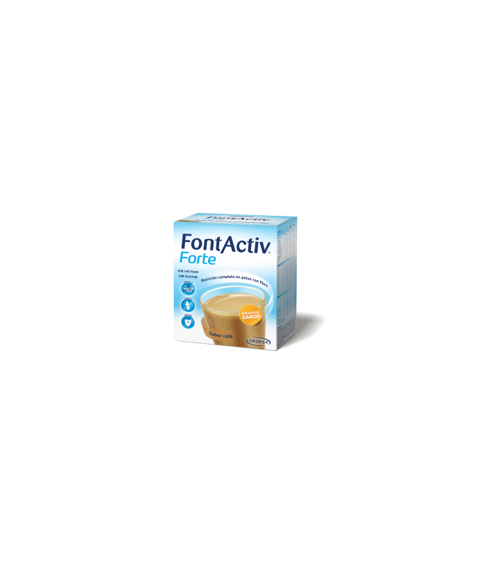 FONTACTIV FORTE 30G 14 SOBRES CAFE Vitalidad y Complen Alimentarios y vitamin