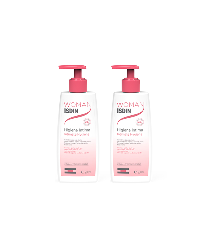 WOMAN ISDIN HIGINE INTIMA 200 ML DUPLO Higiene diaria y Higiene Intima
