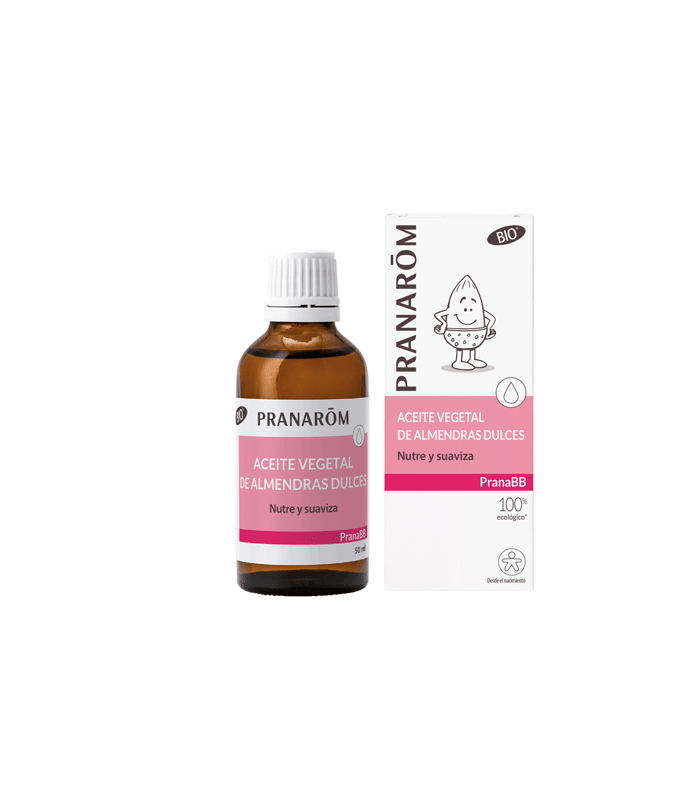 PRANAROM PRANABB ACEITE VEGETAL ALMENDRAS BIO 50 ML Cosmetica infantil y Cuidado del bebe