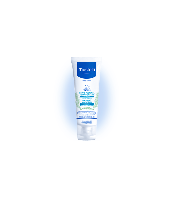 MUSTELA BALSAMO RECONFORTANTE PECTORAL 40 ML Cosmetica infantil y Cuidado del bebe