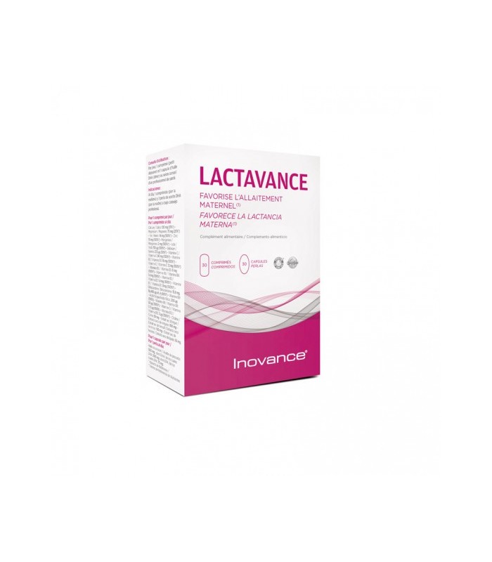 INOVANCE LACTAVANCE 30 CAPSULAS Lactancia y Embarazo y post parto
