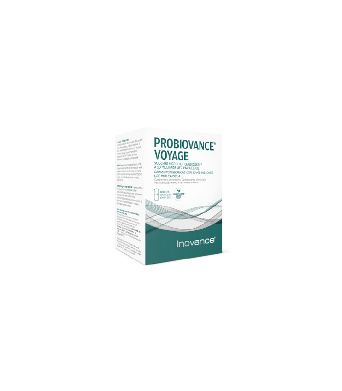 INOVANCE PROBIOVANCE VOYAGE 14 CAPSULAS Flora intestinal y Cuidado Digestivo