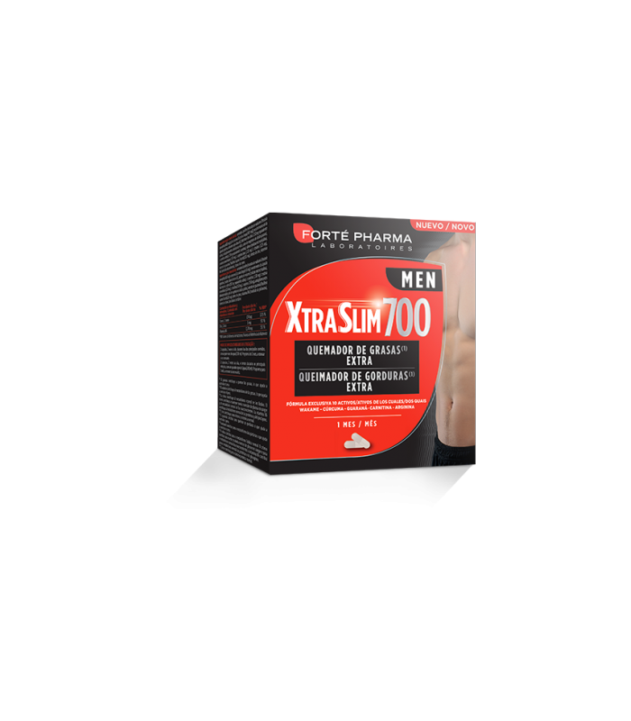 XTRASLIM 700 MEN QUEMADOR GRASA 1 MES 120 CAPSULAS