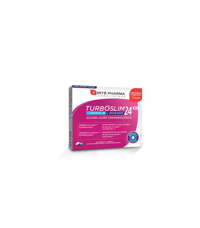 FORTE PHARMA TURBOSLIM 24 45+ 56 COMPRIMIDOS