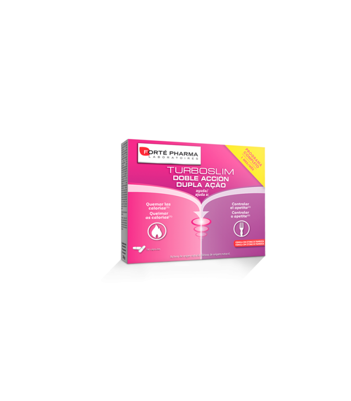 FORTE PHARMA TURBOSLIM DOBLE ACCION 56 CAPSULAS