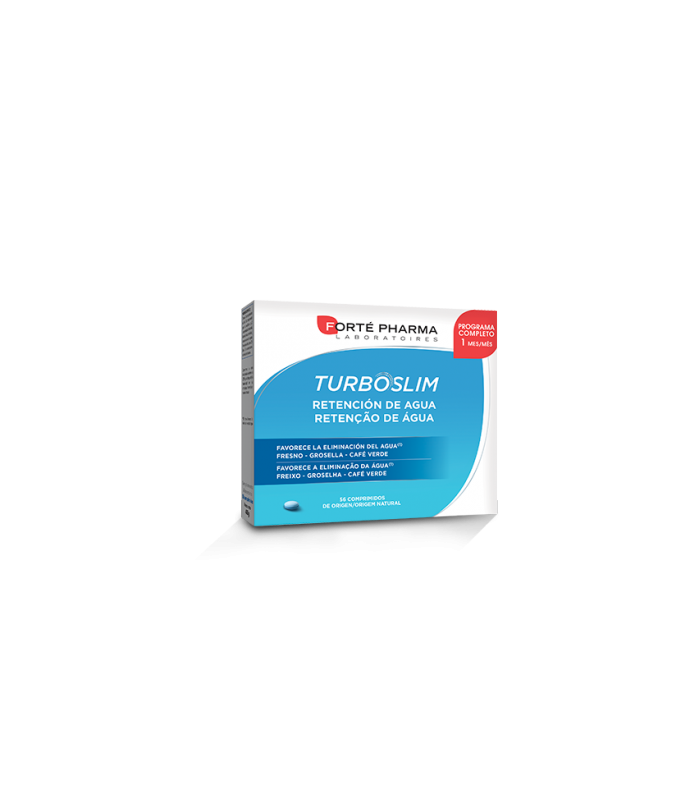 FORTE PHARMA TURBOSLIM RETENCION AGUA 56 COMPRIMIDOS