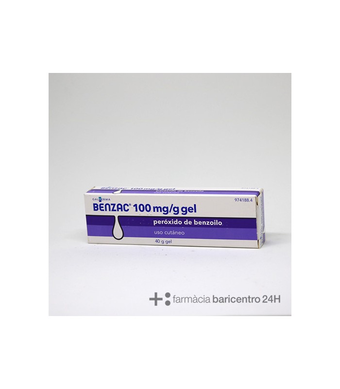 BENZAC 100 MG-G GEL TOPICO 40 G