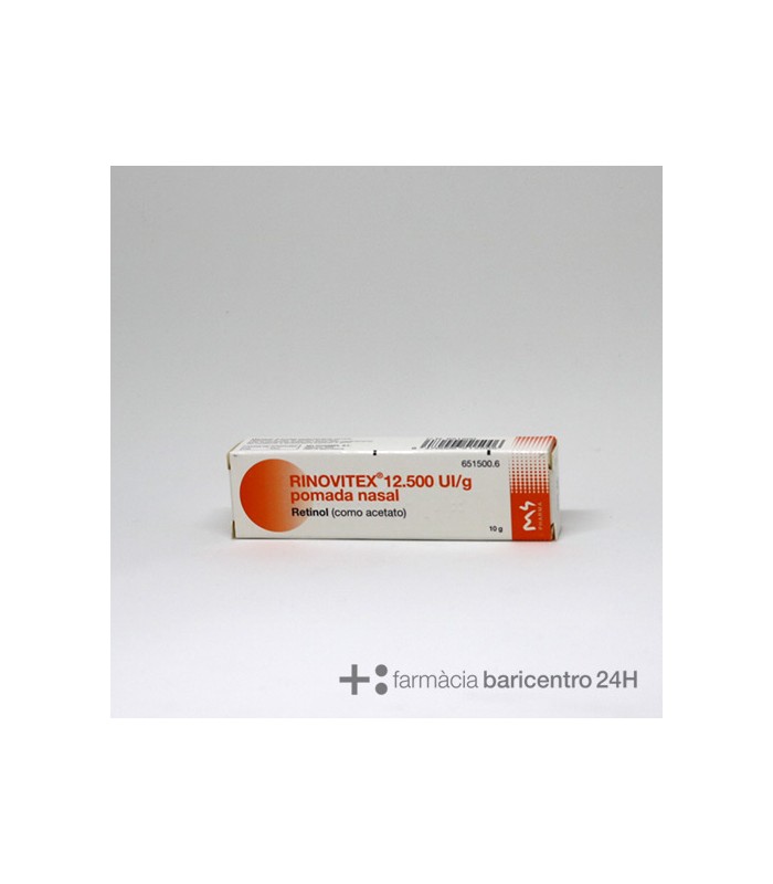 RINOVITEX 12500 UI-G POMADA NASAL 10 G