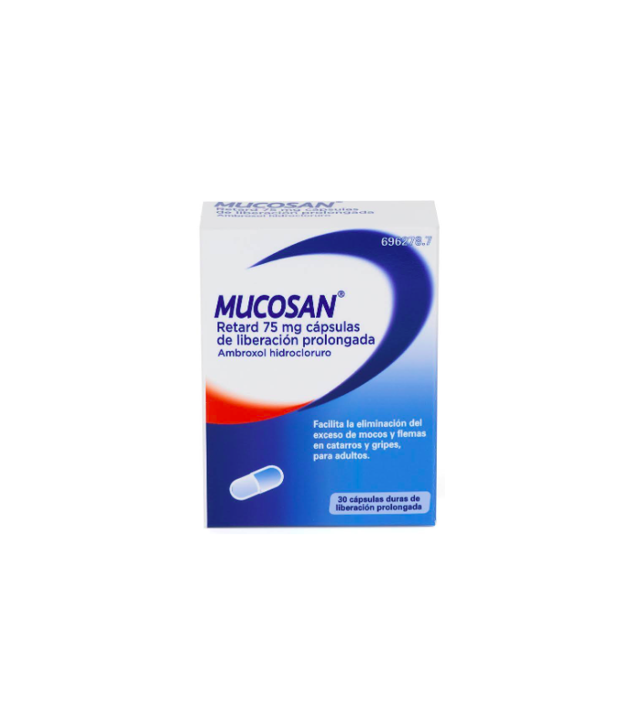 MUCOSAN RETARD 75 MG 30 CAPSULAS LIBERACION PROLONGADA