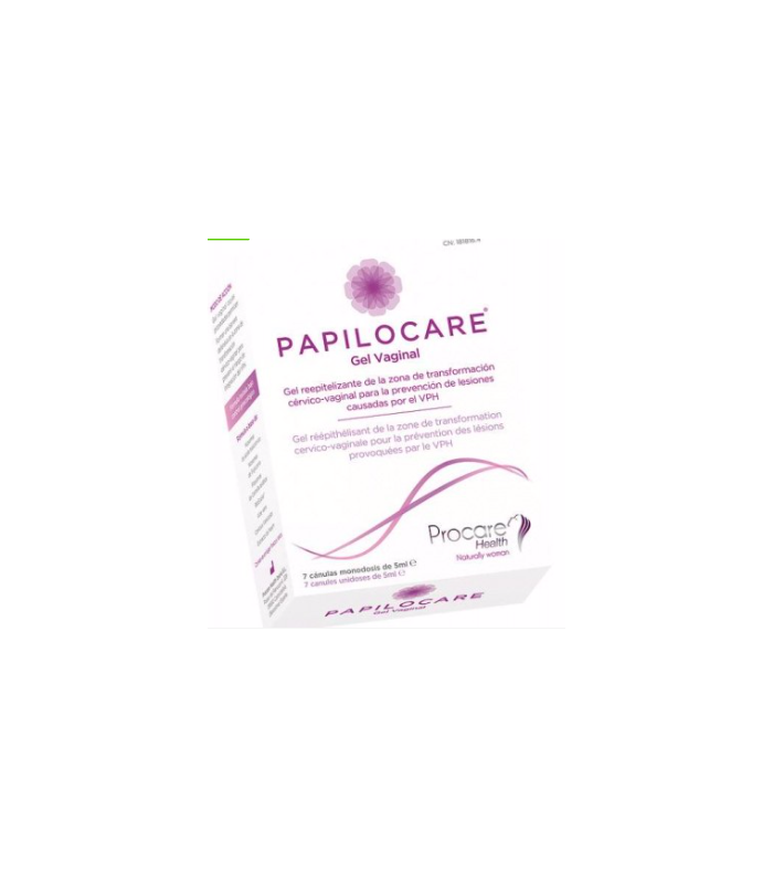 PAPILOCARE GEL VAGINAL 7 CANULAS